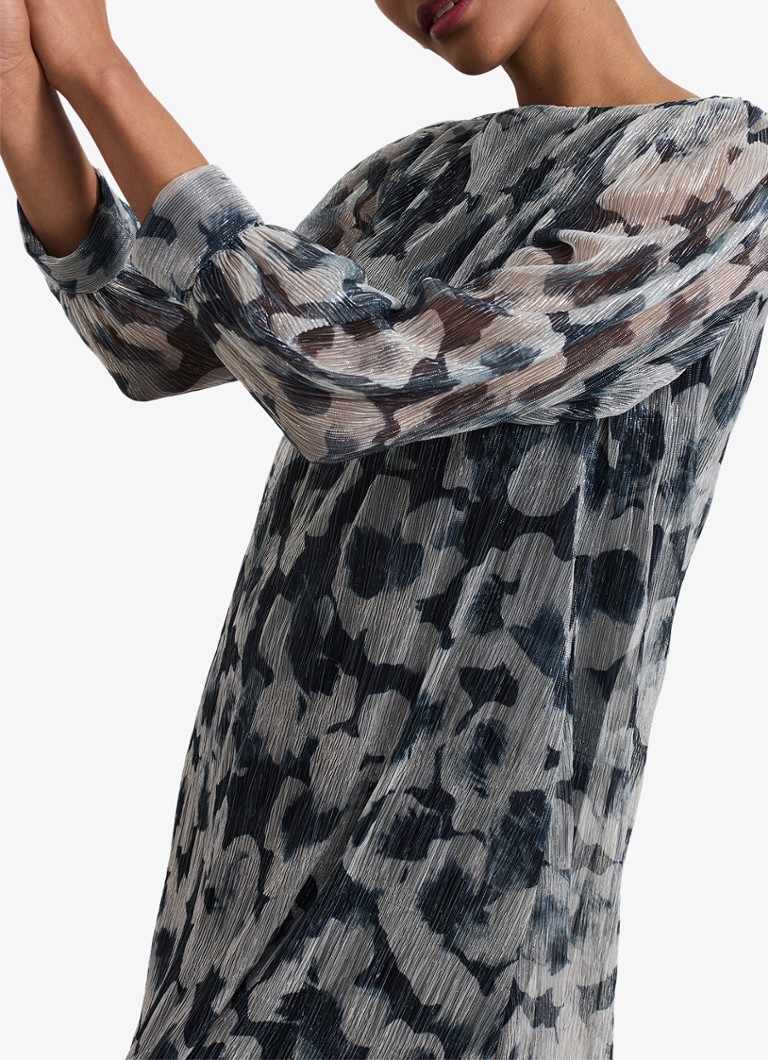 Mini vestido Phase Eight Roma com estampa floral e lurex