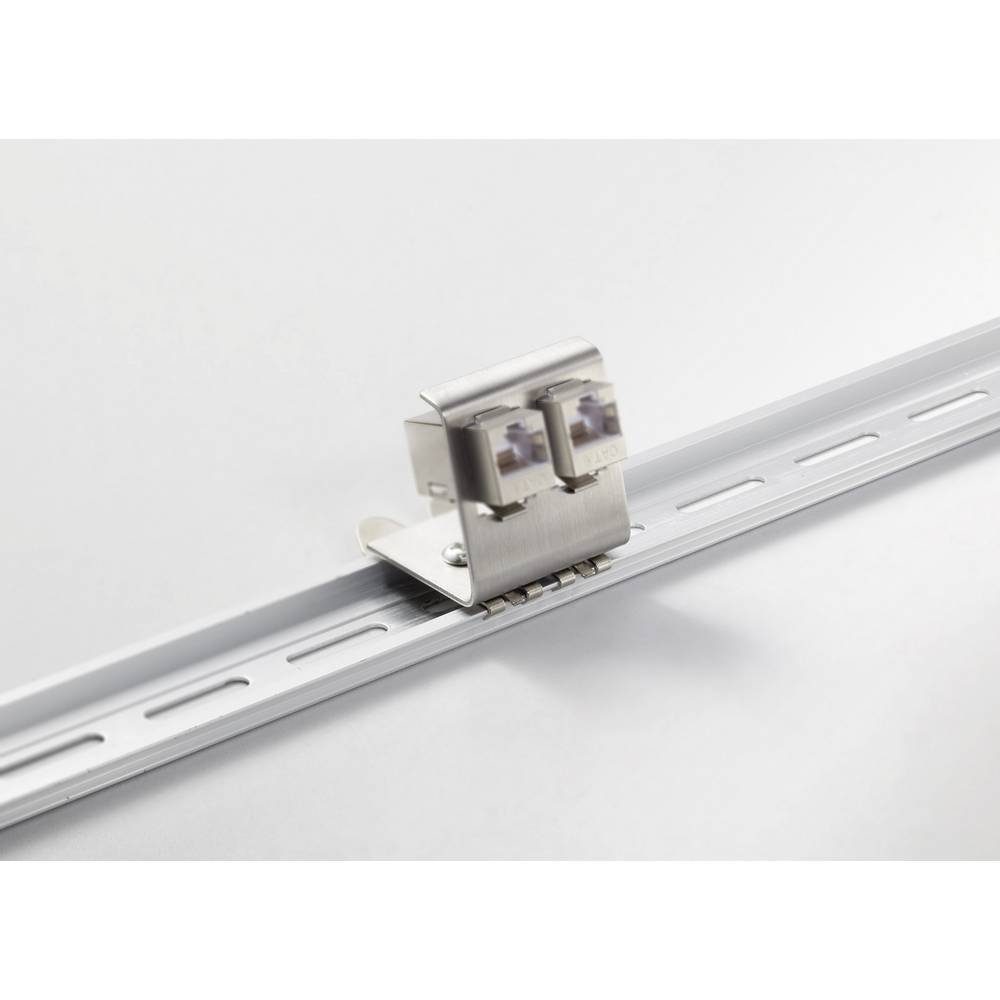 Renkforce 2 Port RJ45 Keystone Modul für Hutschiene Smart-Home-Steuerelement