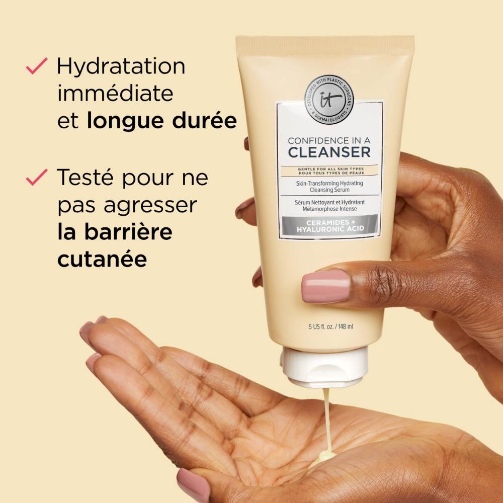 It Cosmetics Confidence in a Cleanser™  Nettoyant Visage Hydratant 148 ml Nettoyant Visage Hydratant