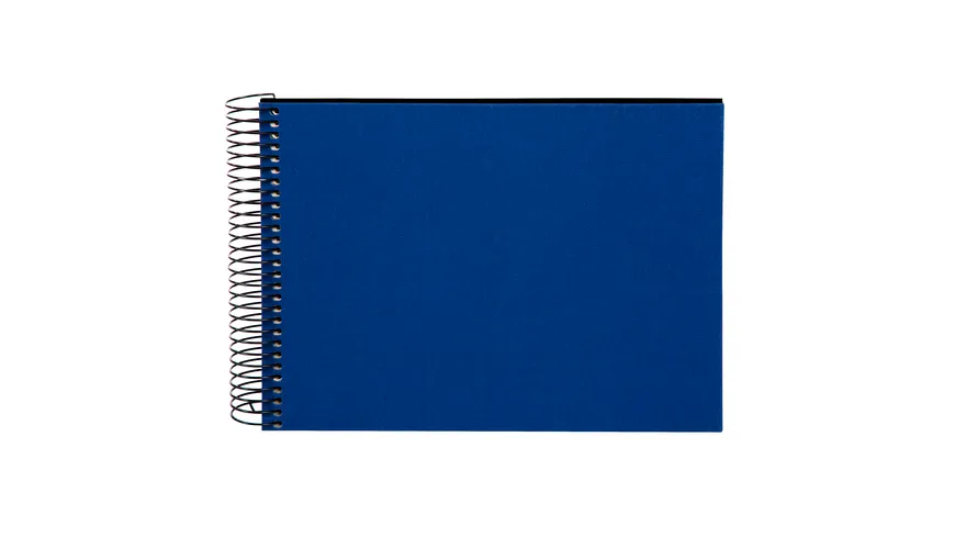 goldbuch Spiralalbum Bella Vista blau mit schwarzen Seiten, 17x23 cm