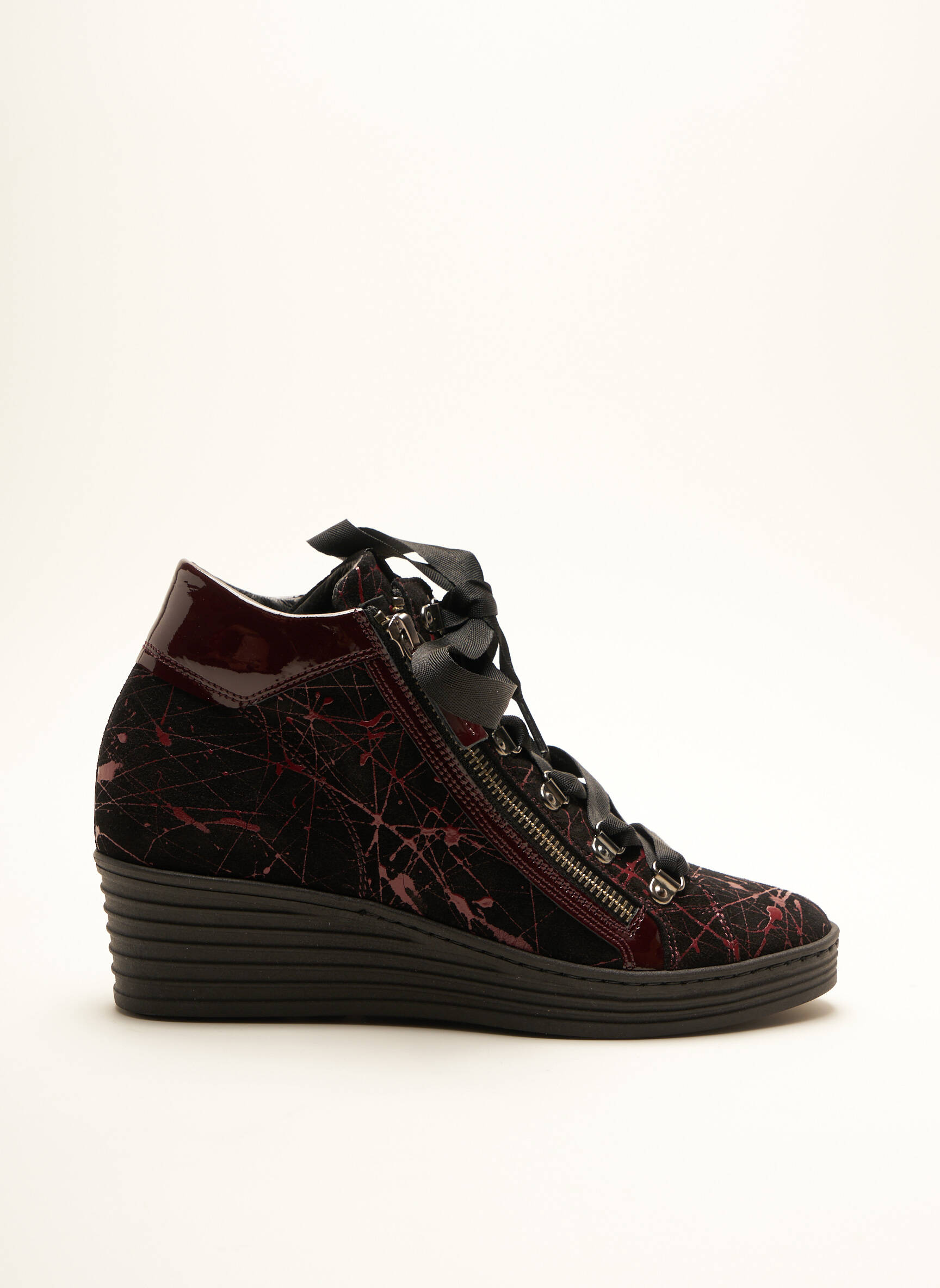 Dl Sport Baskets Femme couleur rouge