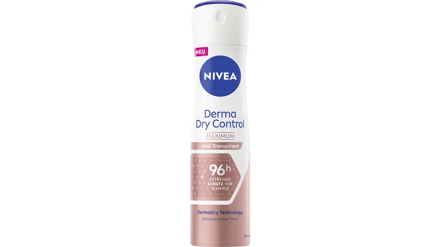 NIVEA Deo Spray Derma Dry Control Maximum Anti-Transpirant 150 ml