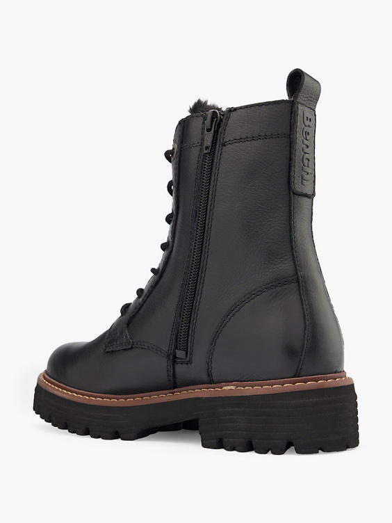Bench Leder Schnürboots