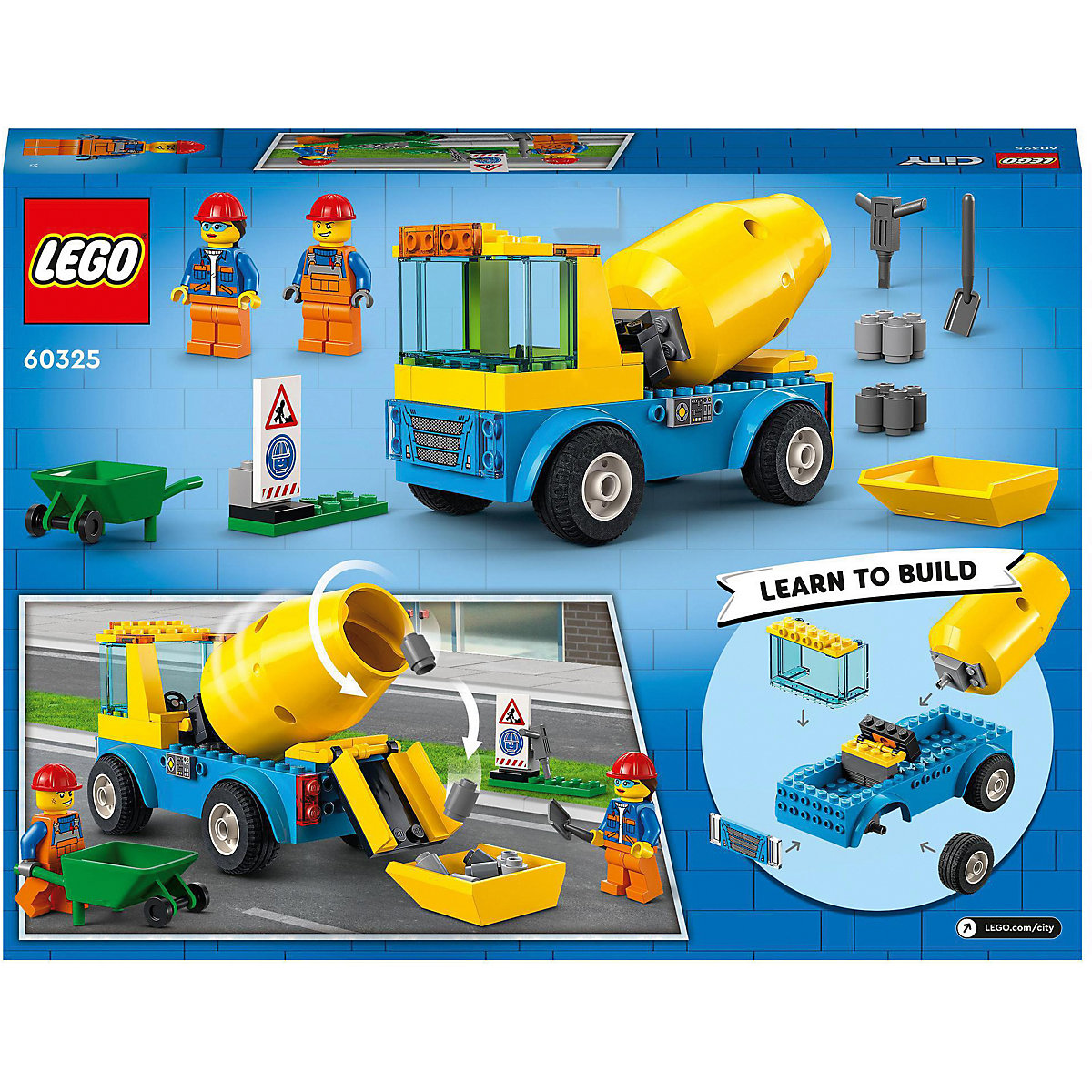 LEGO® City 60325 Betonmischer