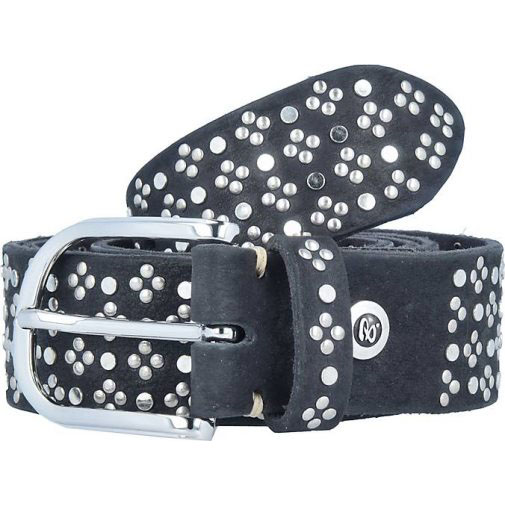 b.belt Nietengürtel Leder 85 cm