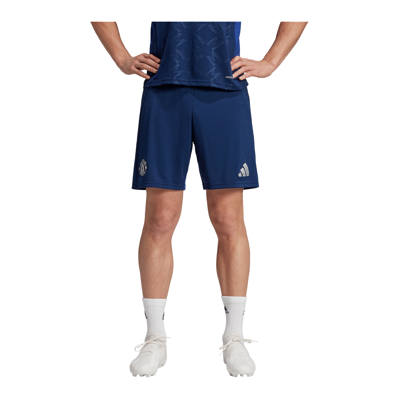 adidas Manchester United Short Away 2024/2025 Blau