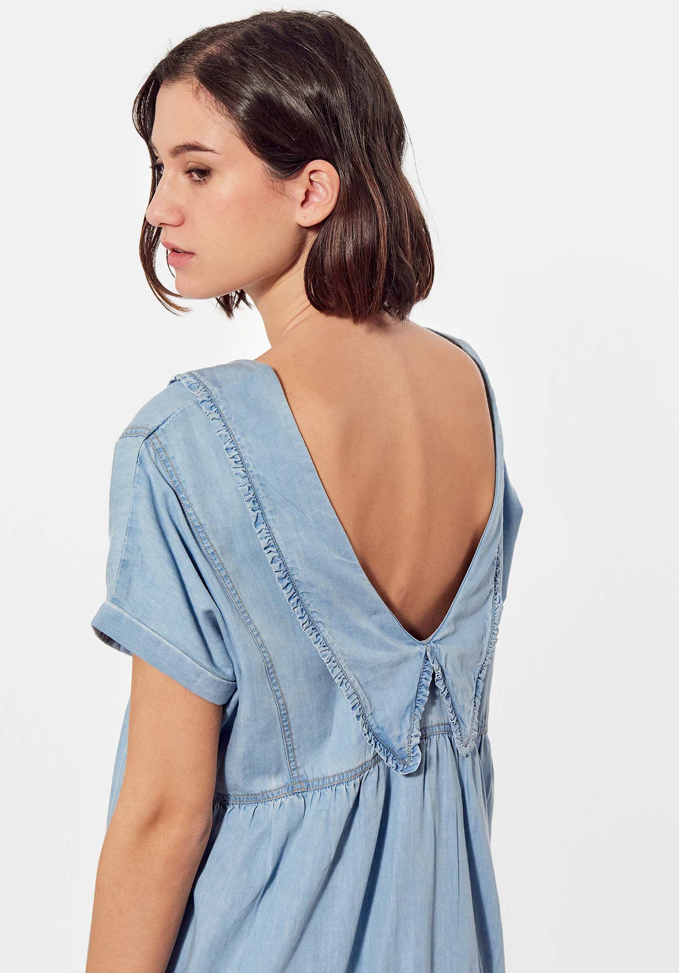 BYLAN  Robe effet denim Femme