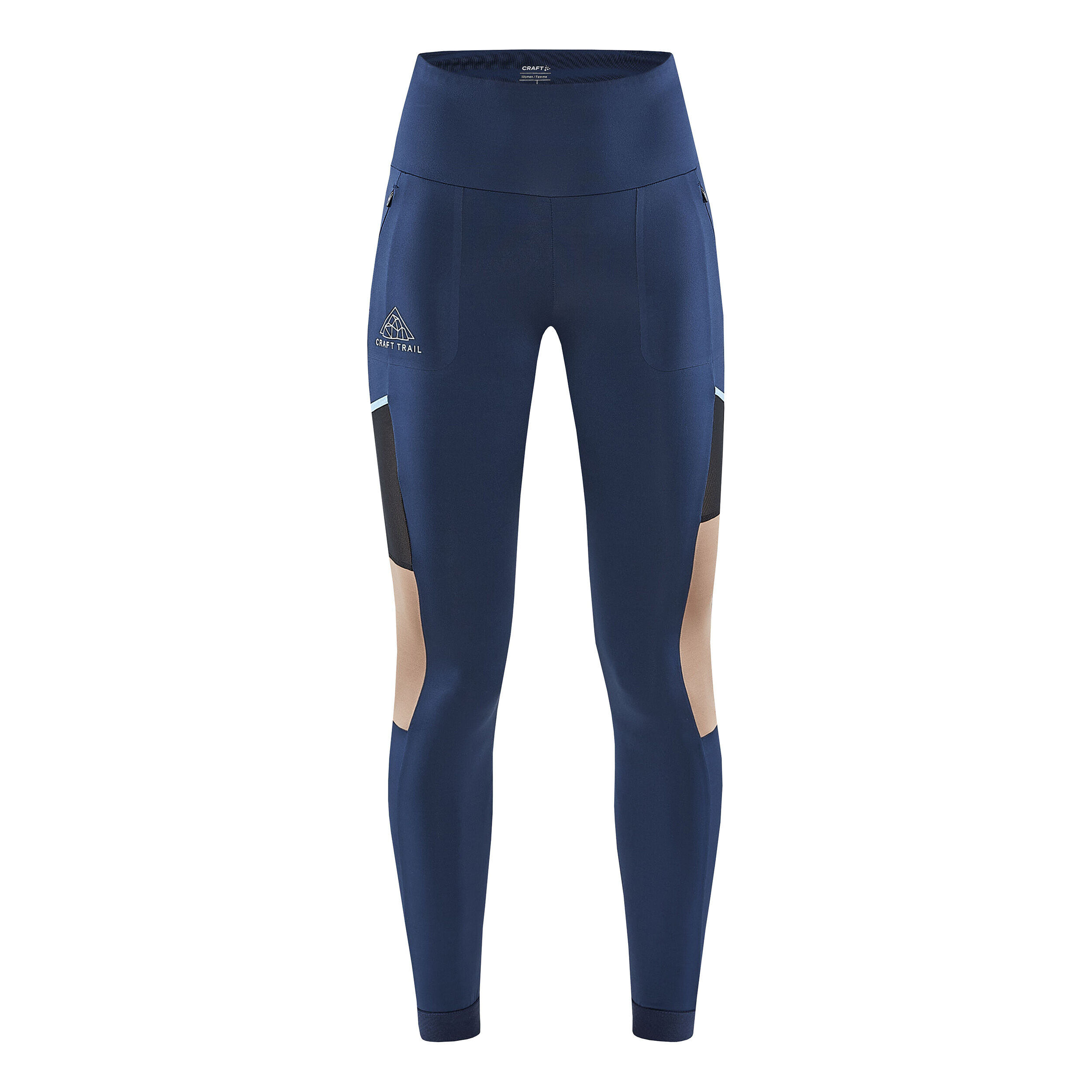 Pro Trail Tight Damen - Blau, Braun