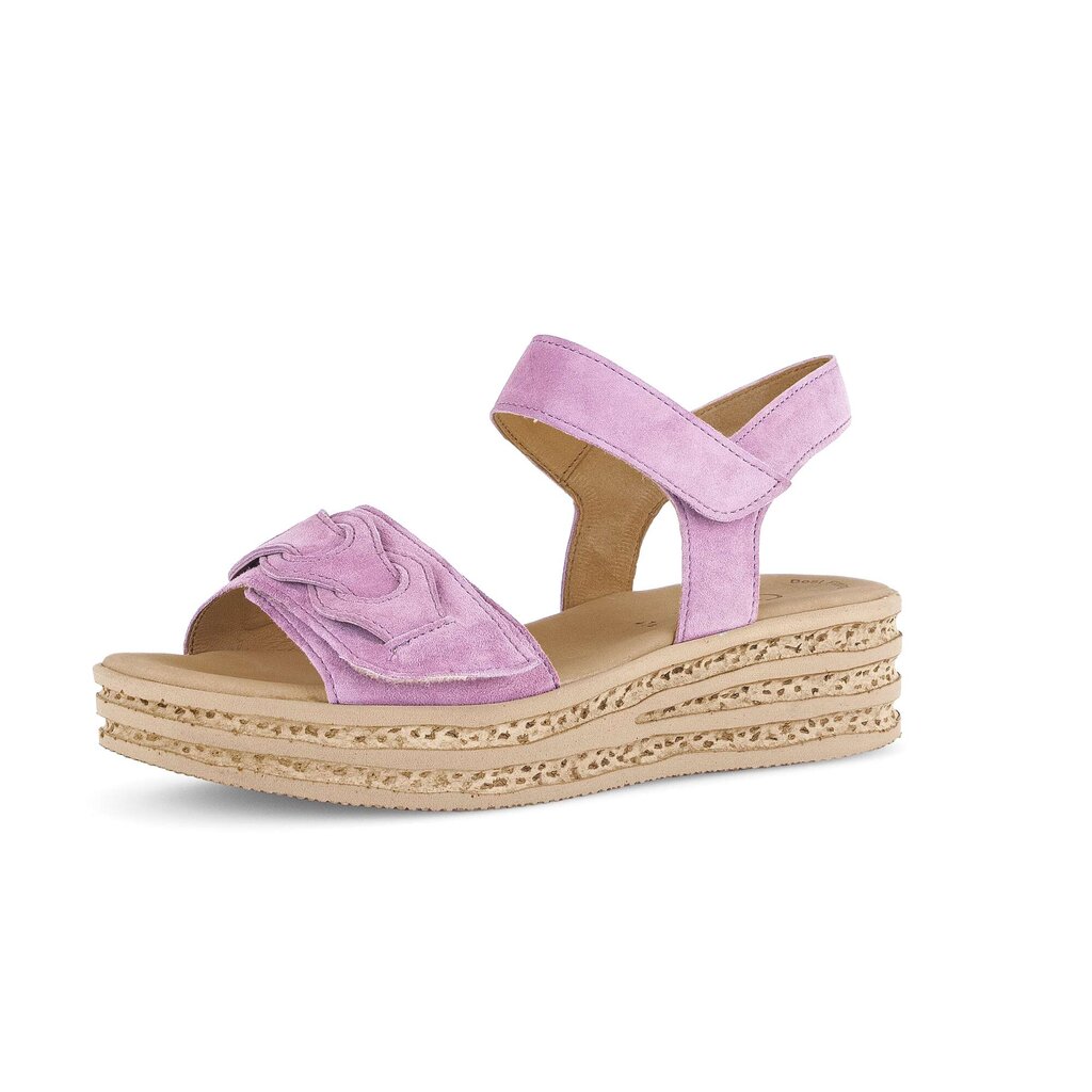 Gabor fashion Riemchensandale lila