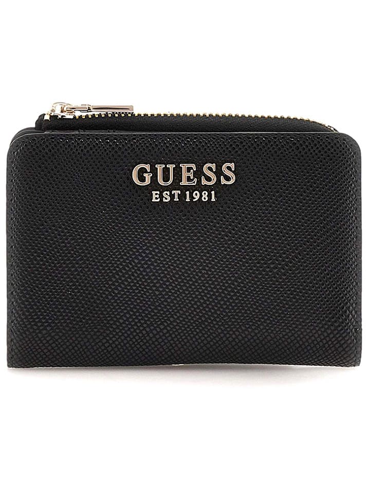 Guess Geldbörse in Schwarz - (B)11 x (H)9 x (T)2 cm günstig kaufen onesize