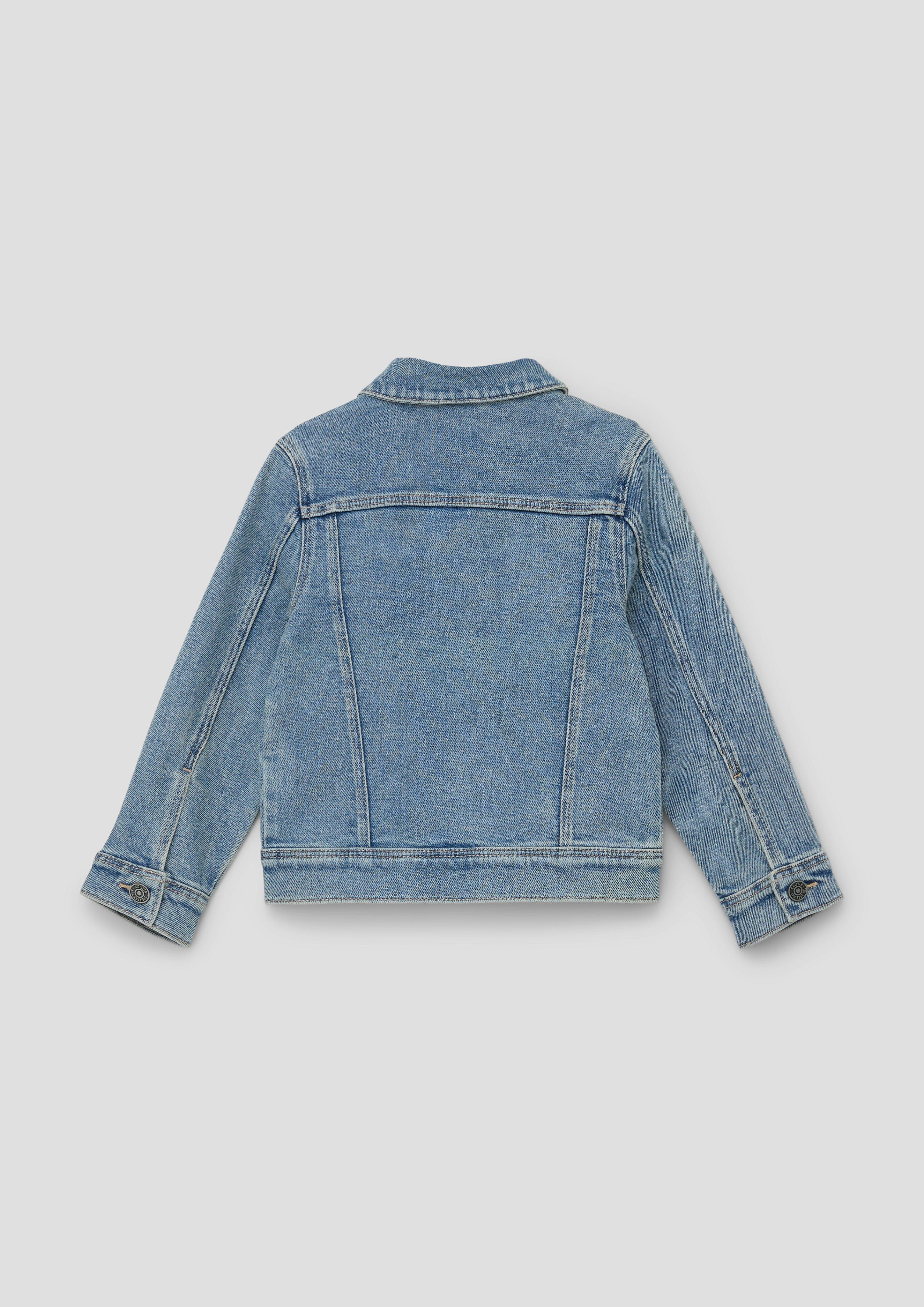 Jeans-Jacke in antaillierter Passform  2142855-53Z2