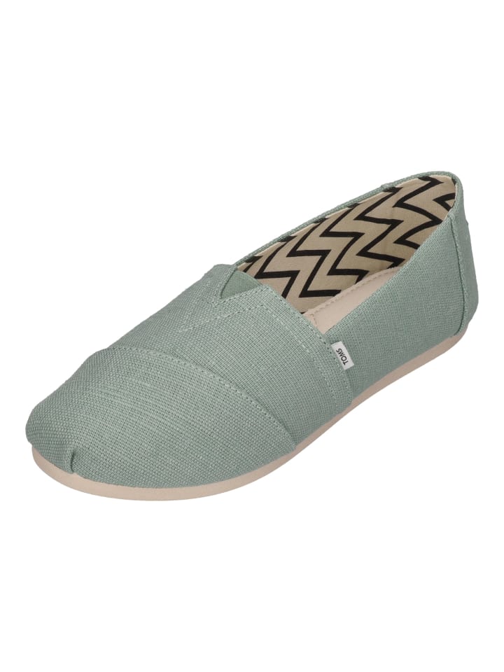 TOMS Espadrilles ALPARGATA in grün günstig kaufen