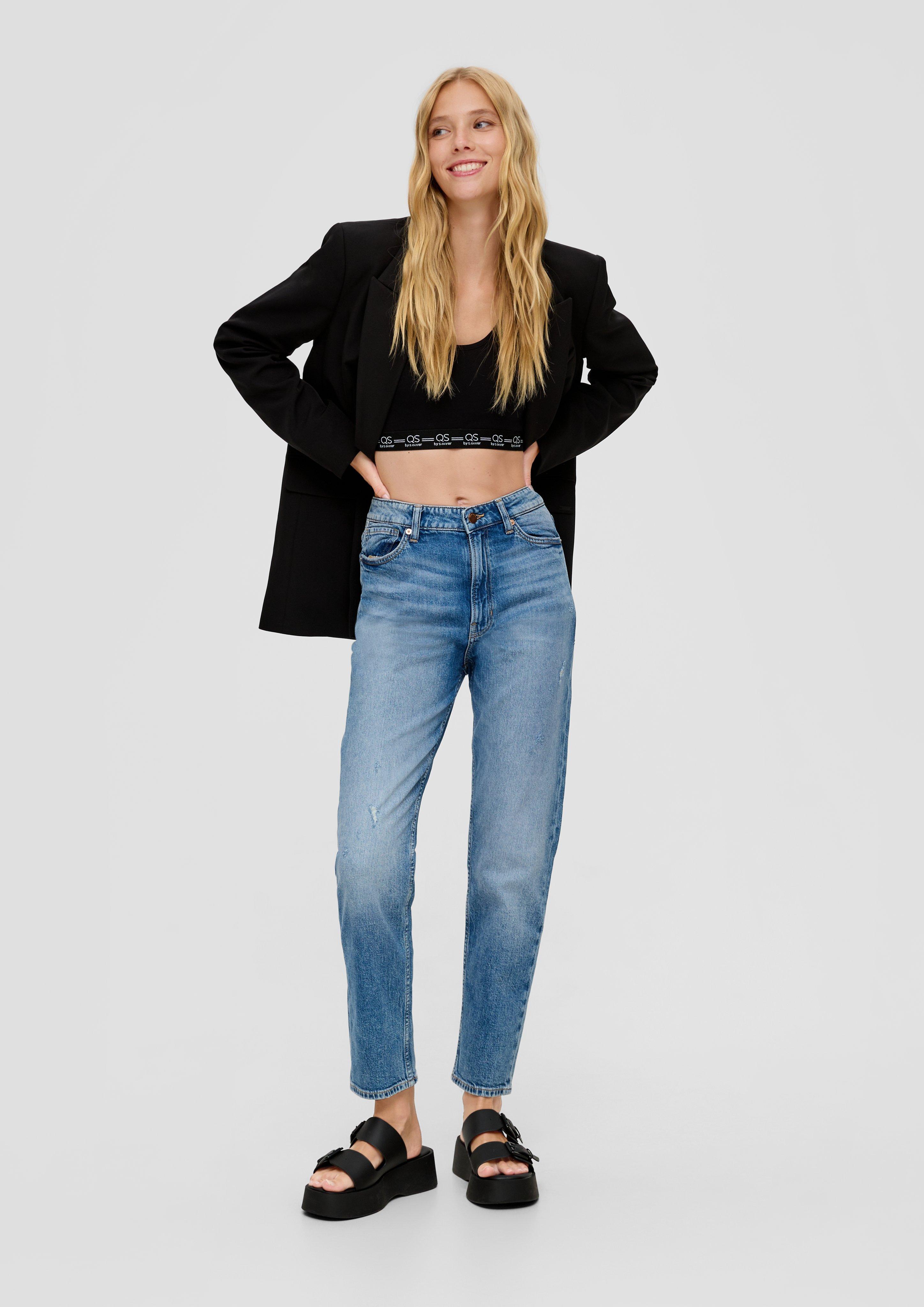 Ankle-Jeans Megan / Regular Fit / High Rise / Straight Leg  2133461-56Z3