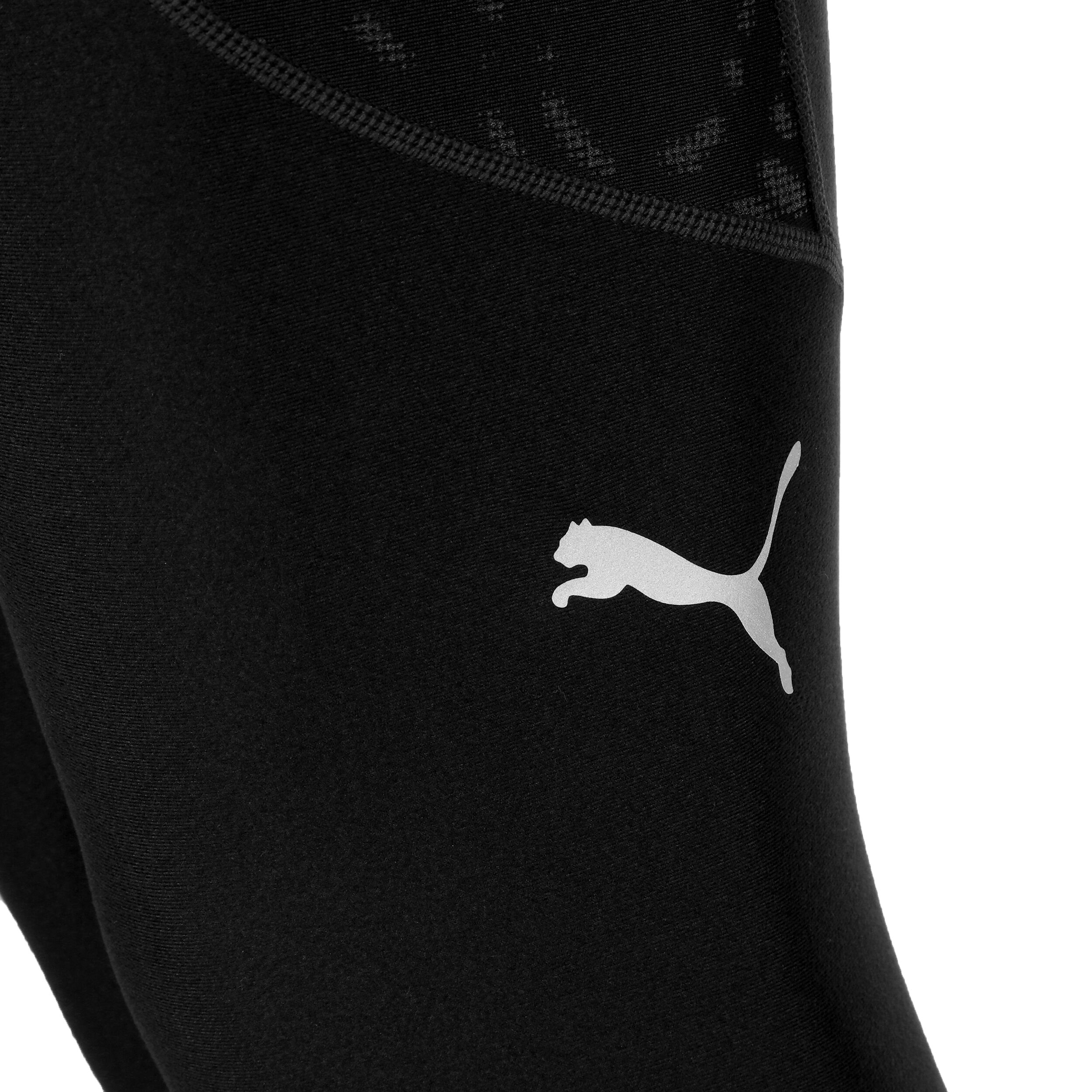 Run All Over Print Brushed Ultraform Highwaist FL Tight Damen - Schwarz