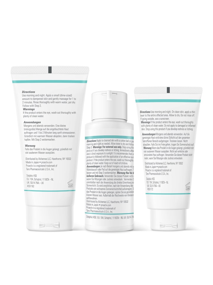 proactiv Gesichtspflege Solution 30 Tage Kit 150 ml in Ohne Farben günstig kaufen onesize