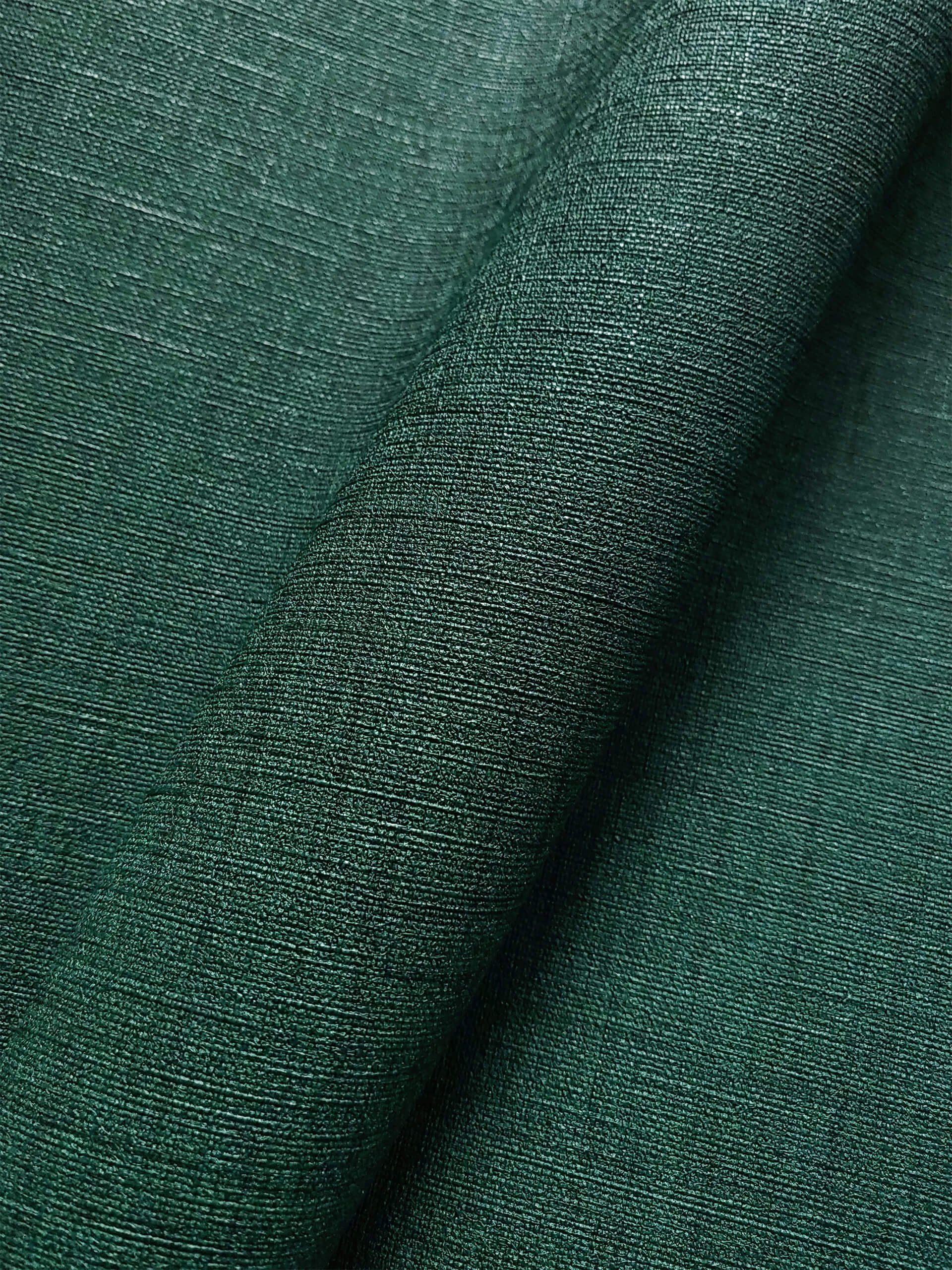 Newroom Vliestapete, Grün Tapete Uni Struktur - Unitapete Einfarbig Modern Textil für Wohnzimmer Schlafzimmer Küche