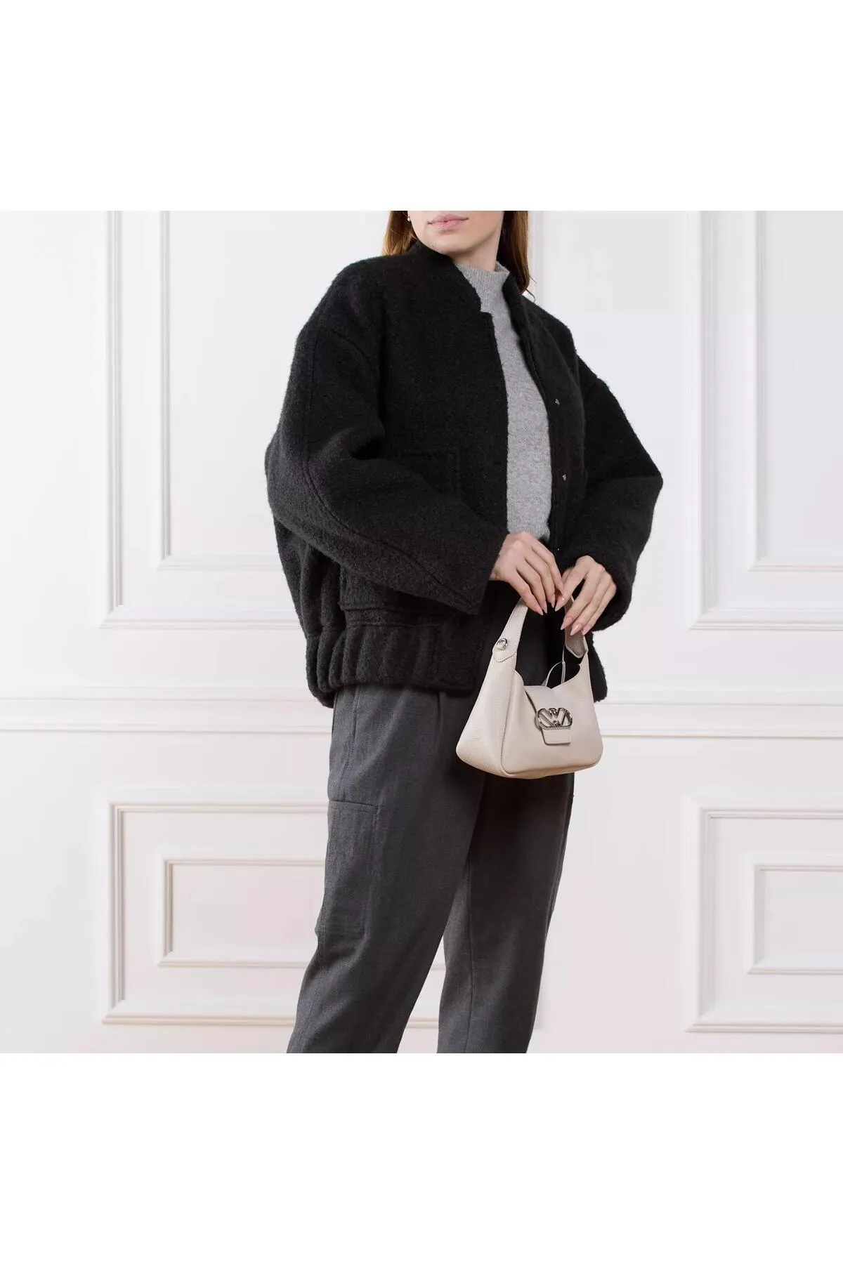 Emporio Armani  Hobo S Micro Cervo Sand