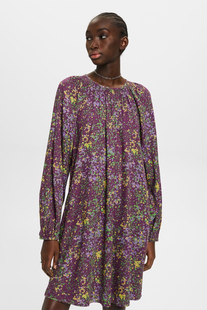 Minikleid mit floralem Print