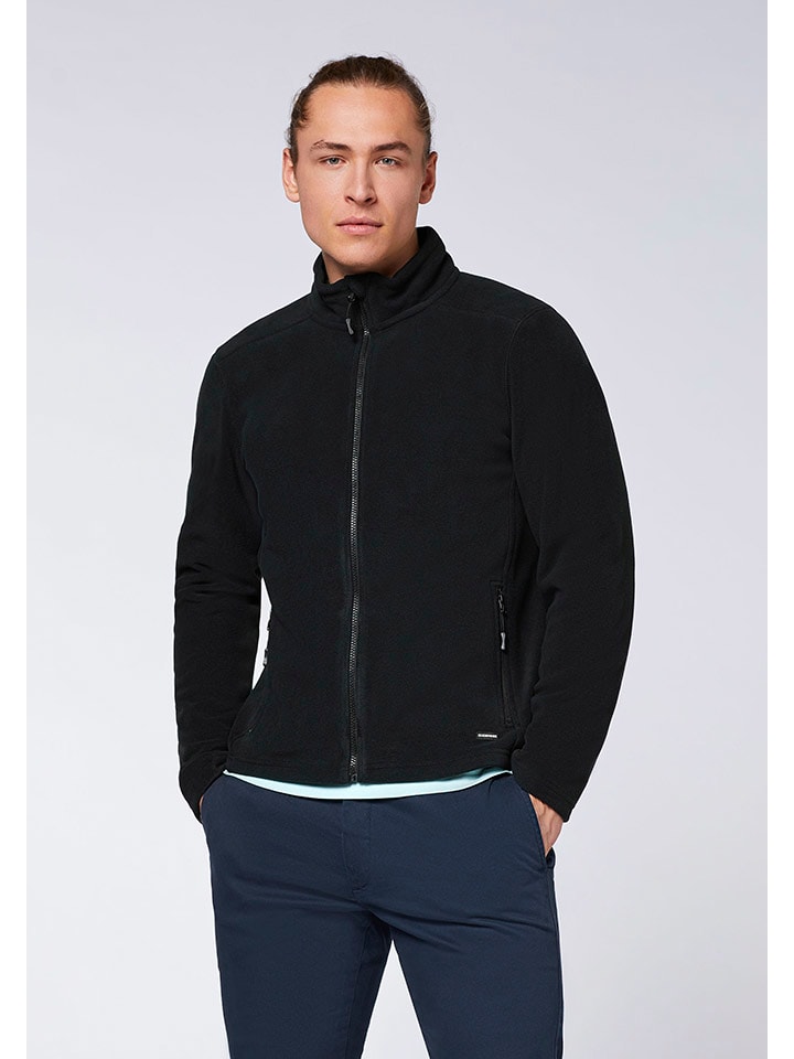 Chiemsee Fleecejacke in Schwarz günstig kaufen