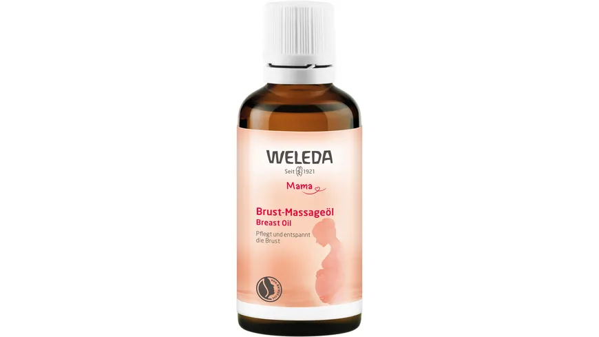 WELEDA MAMA Brust Massageöl 50 ml