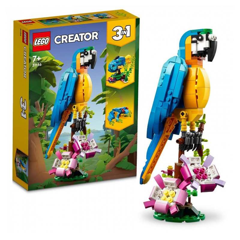 31136 Le perroquet exotique LEGO Creator