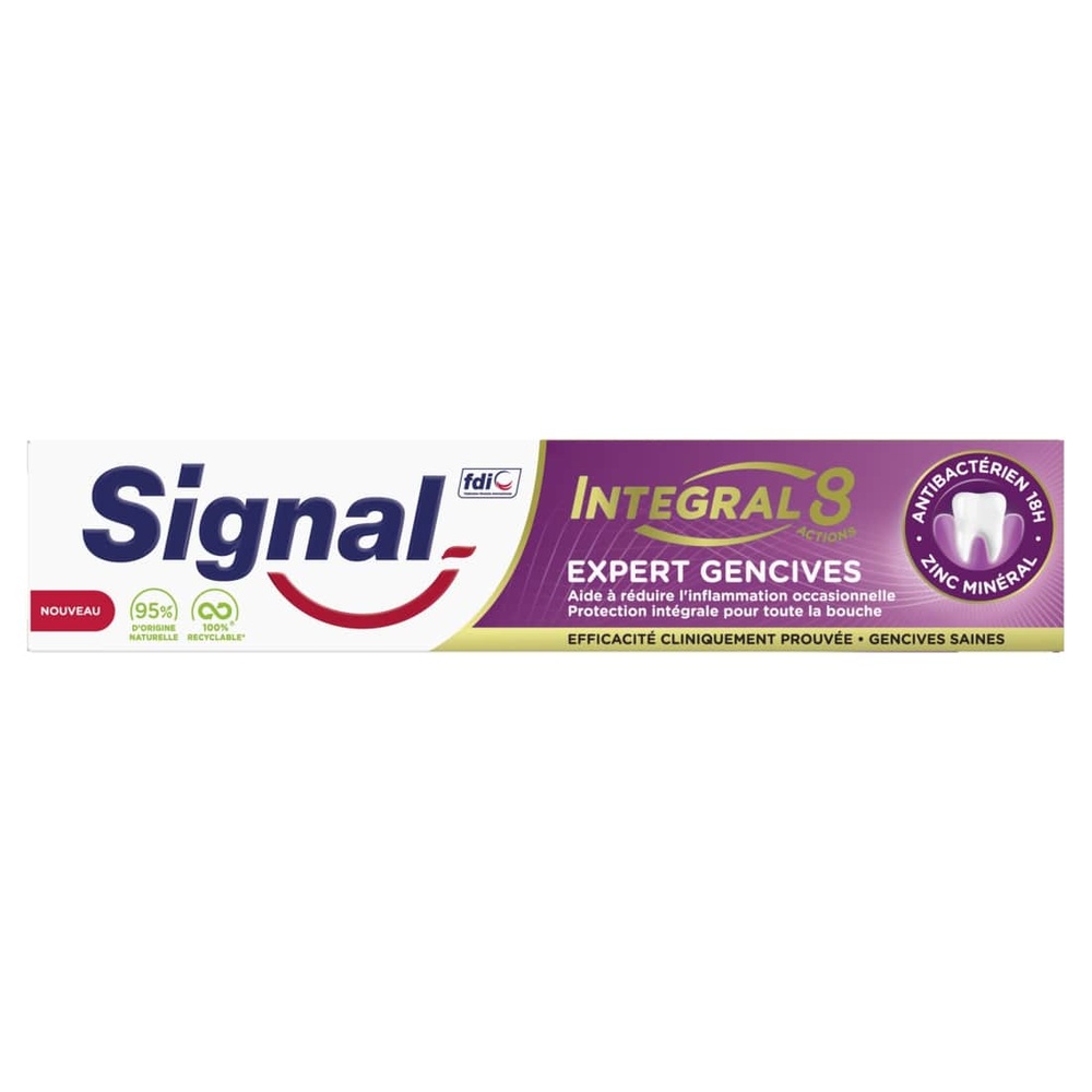 signal SIGNAL Dentifrice Integral 8 Expert Gencives 75ml Dentifrice