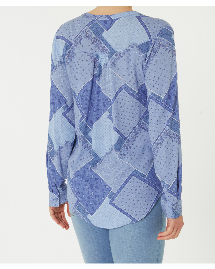Bluse Y-Ausschnitt