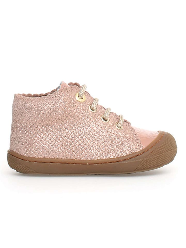 Naturino Leder-Sneakers in Rosa günstig kaufen