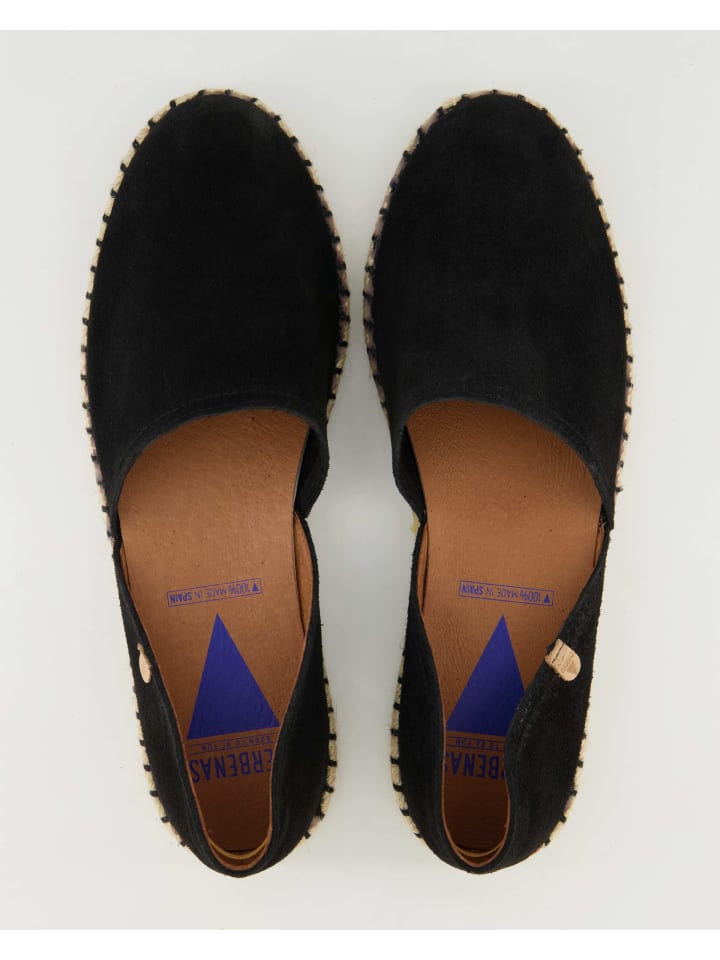 Verbenas Espadrilles in Schwarz günstig kaufen