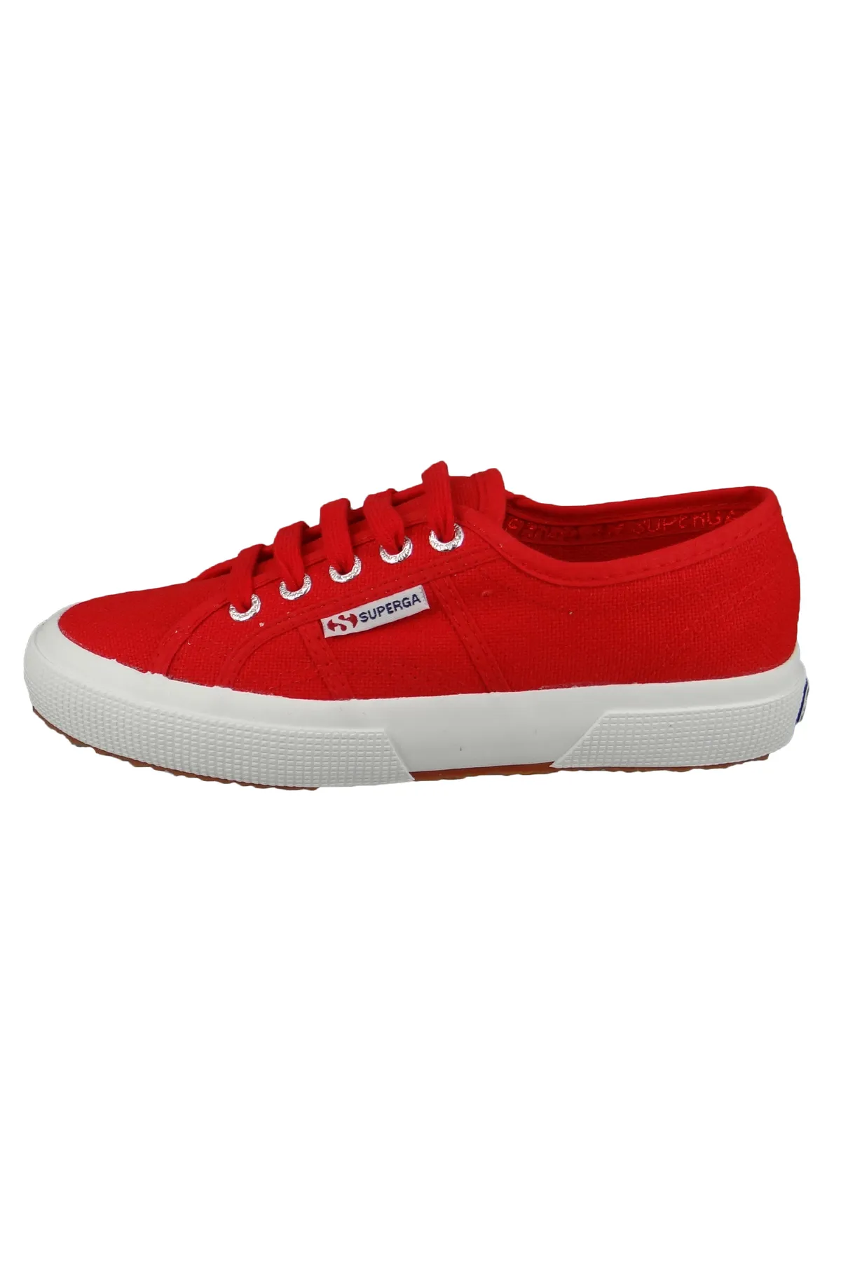 Superga  Sneaker - Rot - Flacher Absatz