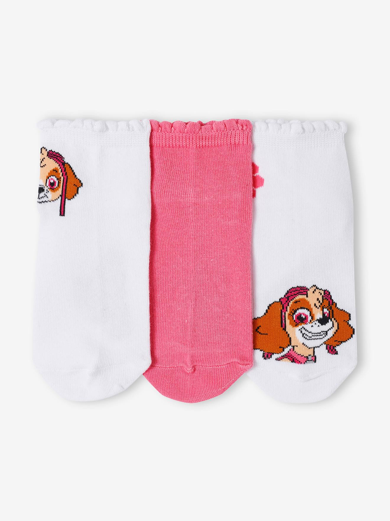 Paw Patrol 3er-Pack Kinder Socken PAW PATROL - rosa