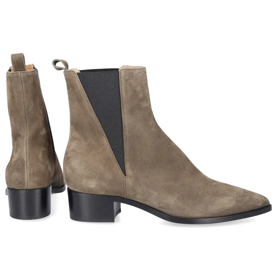 Pomme D`OR - Chelsea Boots 5183 Veloursleder - grün