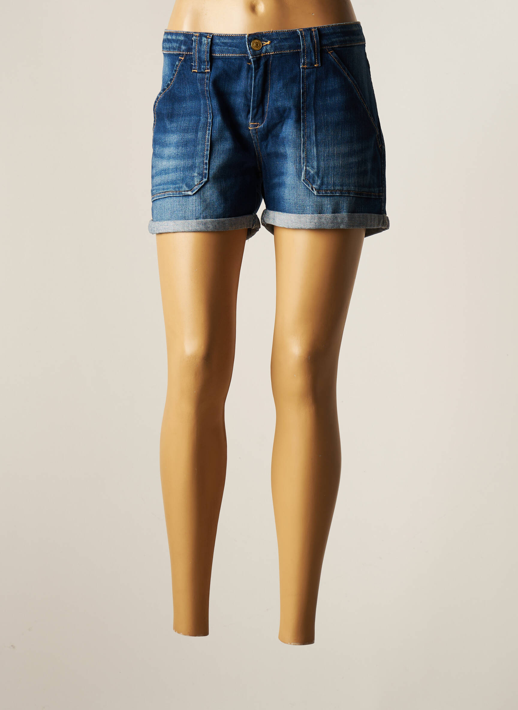 Le Temps Des Cerises Shorts 1 Femme couleur bleu