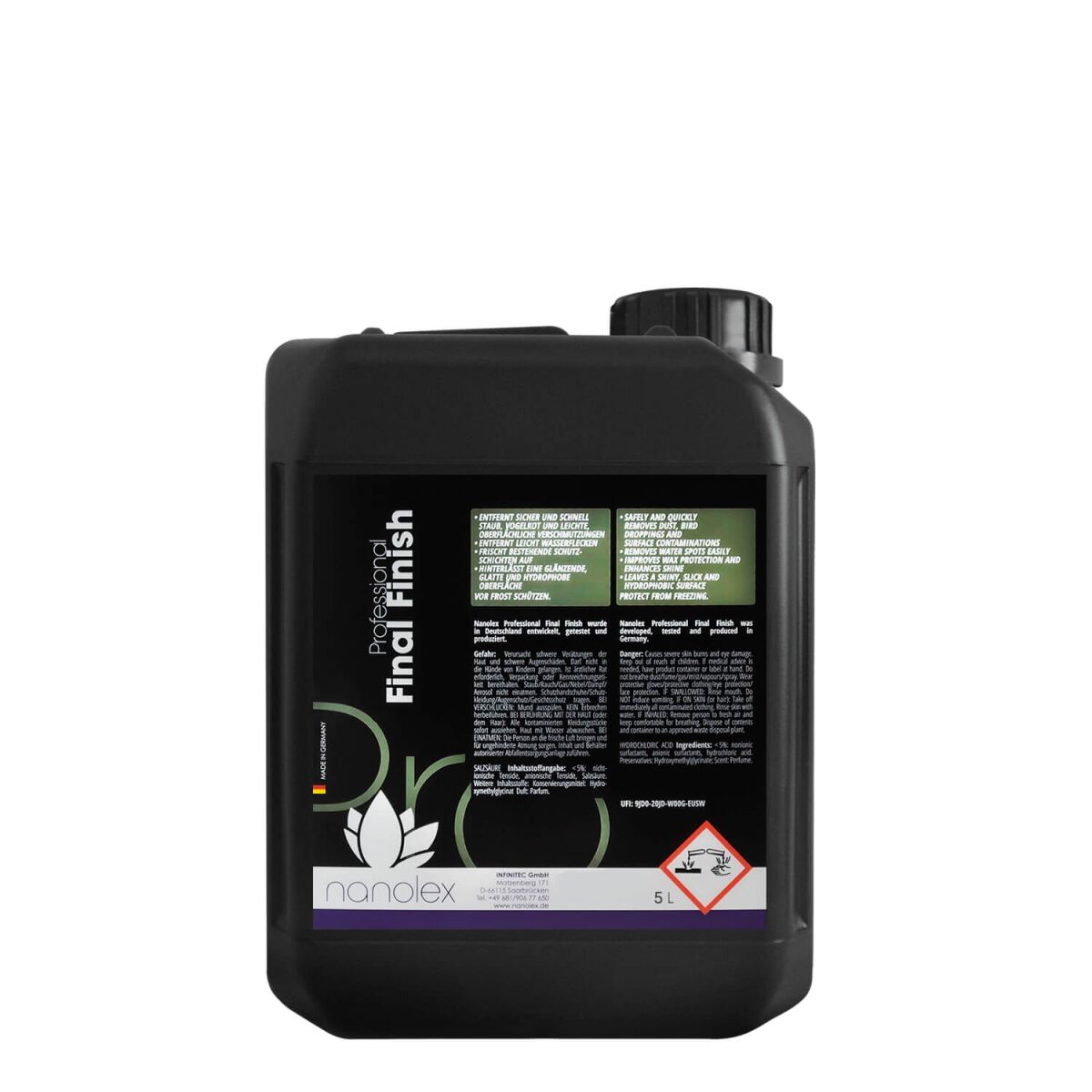 Nanolex Professional Final Finish Quick Detailer 5L