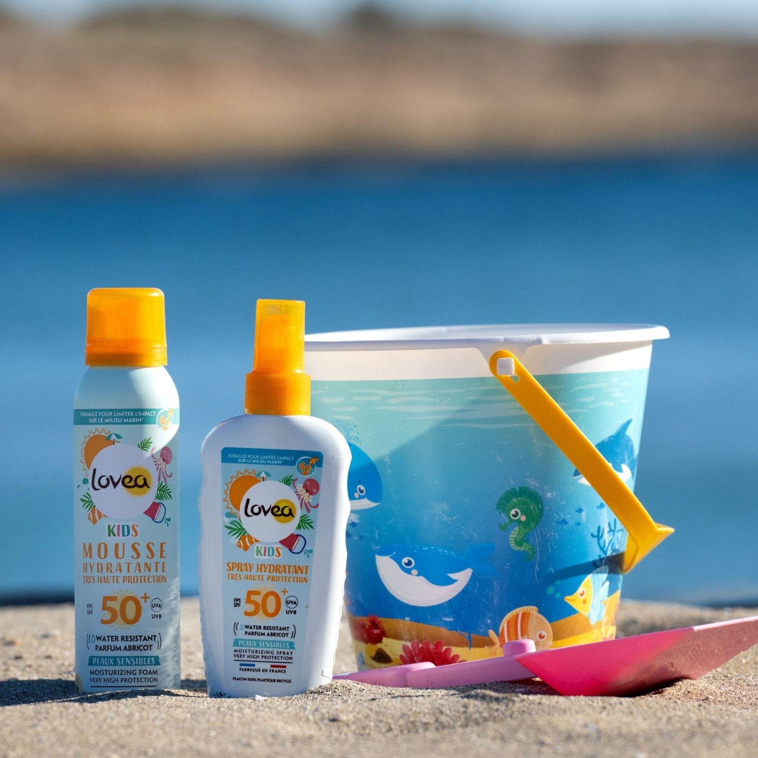 Lovea Nawilżający mus SPF 50+ Bardzo wysoka ochrona dla dzieci