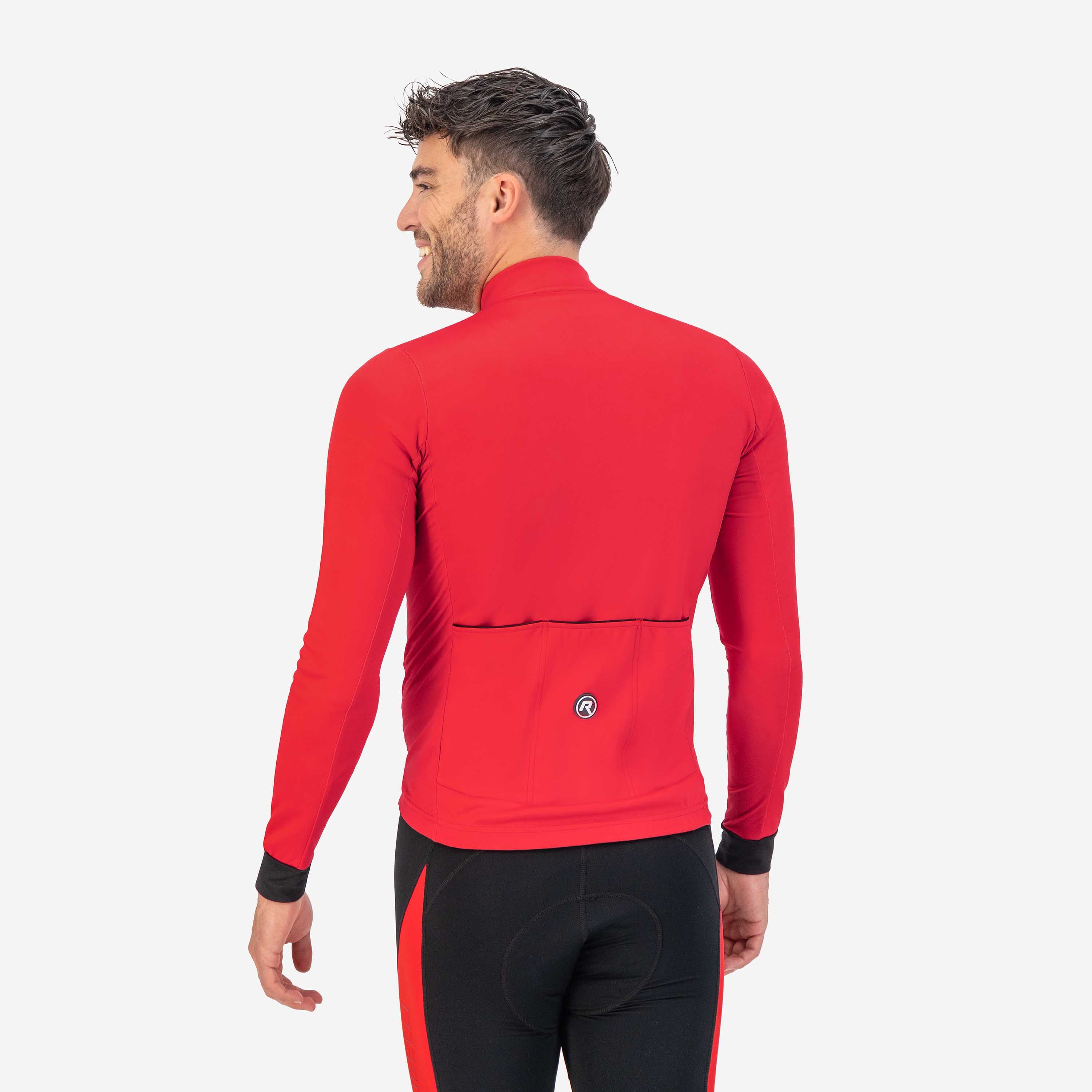 Rogelli Core Red Herren Langarm-Radtrikot