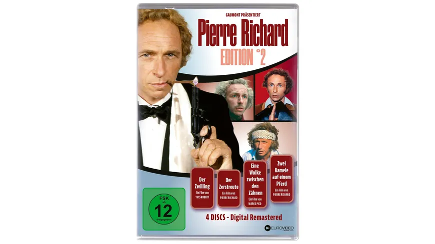 Pierre Richard - Edition 2 - Digital Remastered!  [4 DVDs]
