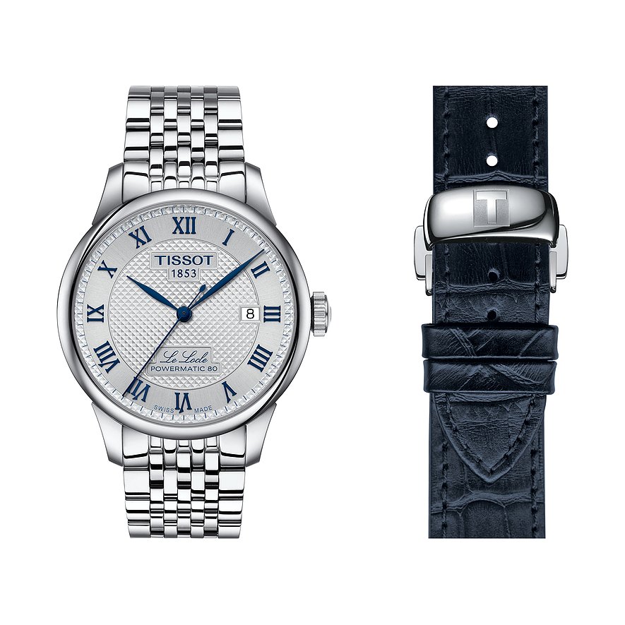 Tissot Uhren-Set inkl. Wechselarmband Le Locle Powermatic 80