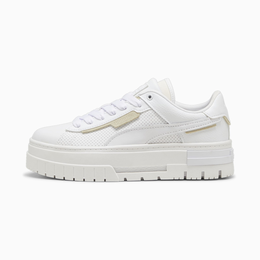 PUMA Mayze Crashed Leather 396011_02 / weiss