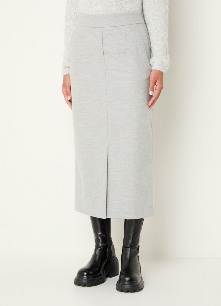 Moscow Hit midi skirt with slit