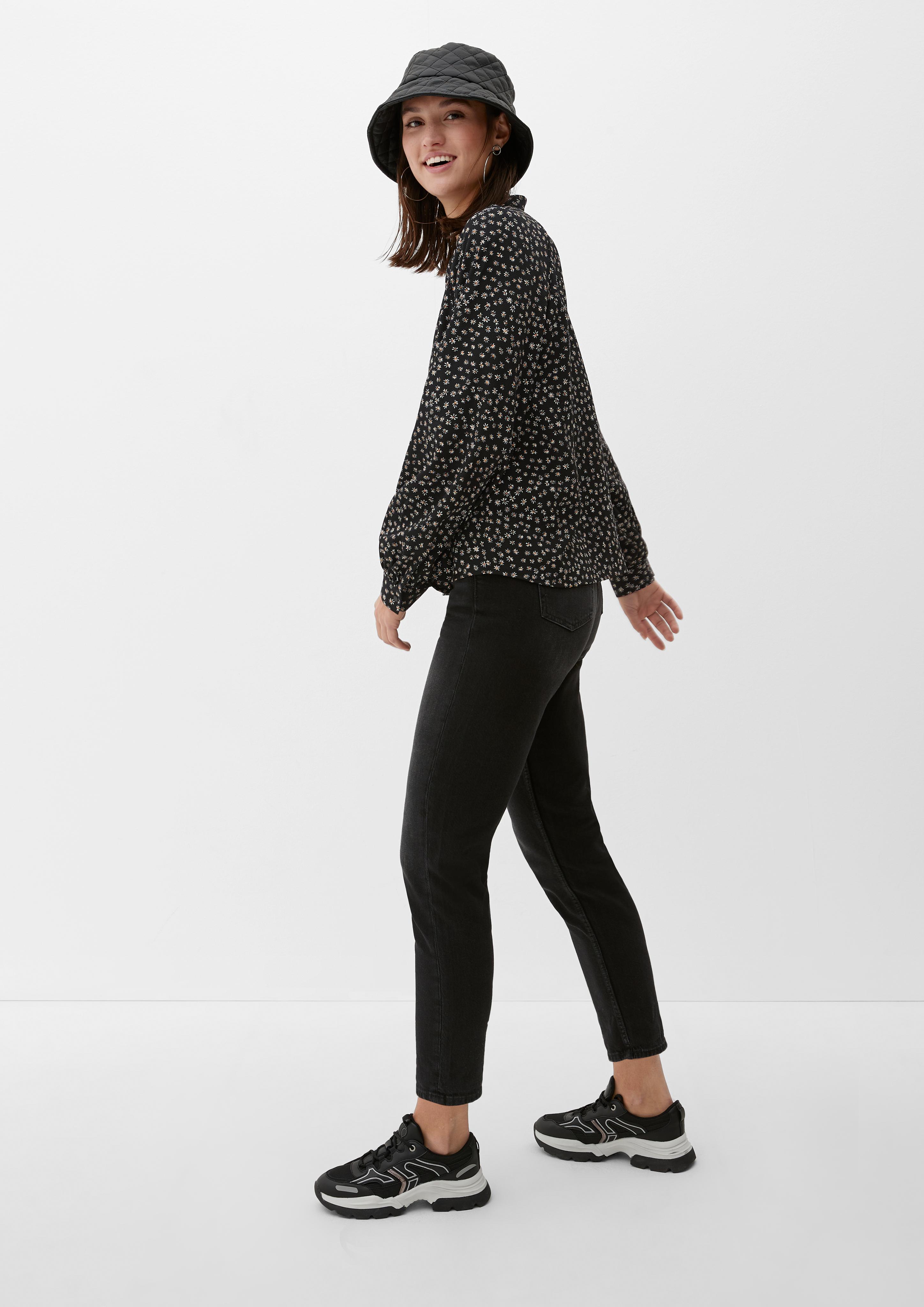 Bluse in Crêpe-Struktur  2126730-99A3