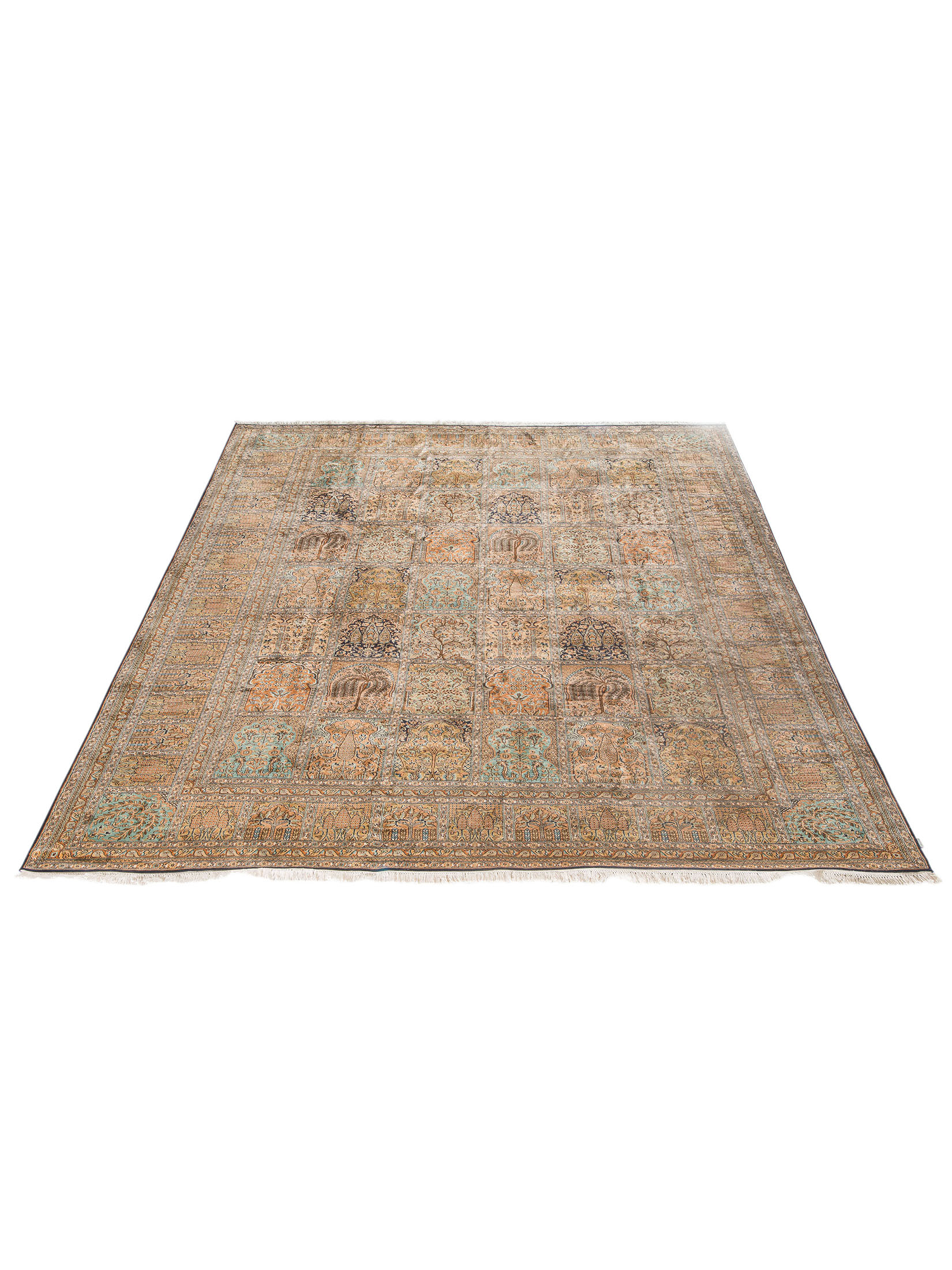 Kaschmir Seide 16/16 ca. 246 x 336 cm, Unikat / Einzelstück