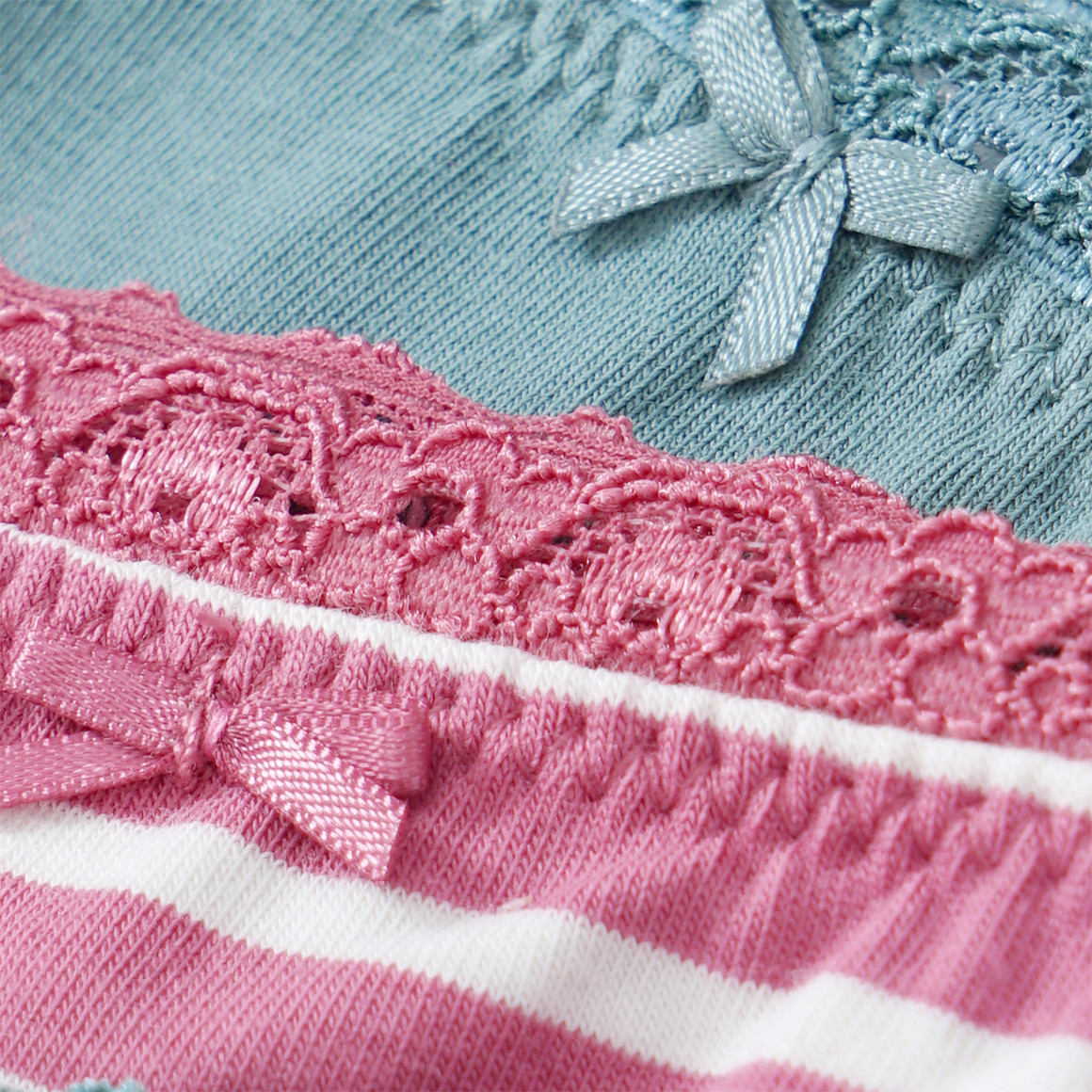 5 Damen Slips in verschiedenen Dessins