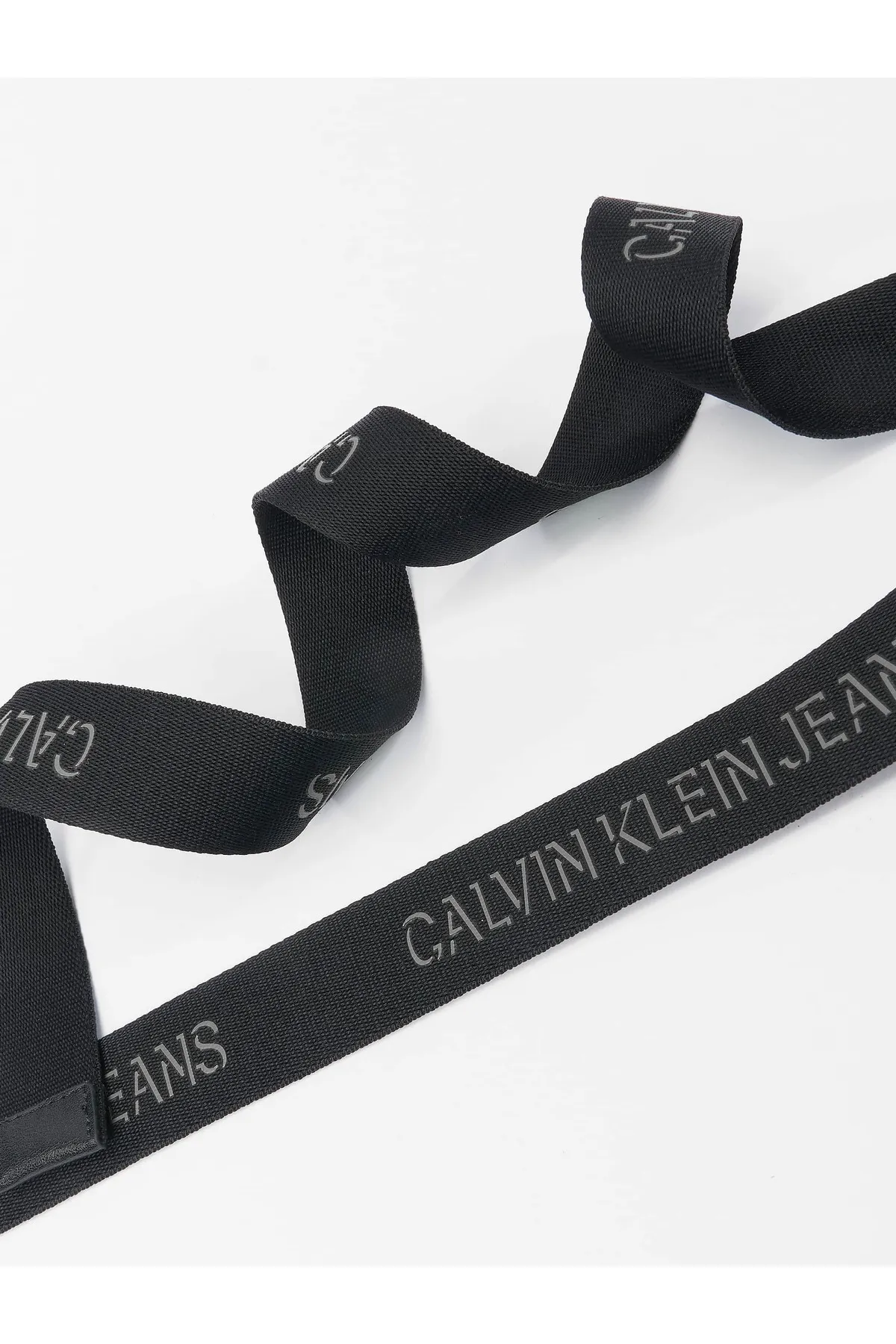 Calvin Klein  Unisex Calvin Klein Jeans Slider D-Ring Webbing Gürtel