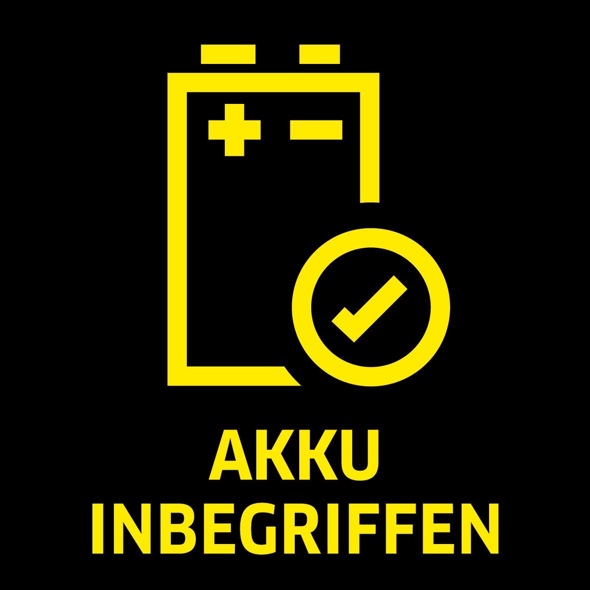KÄRCHER Akku-Hochdruckreiniger K 2 Battery Set, Druck max: 110 bar, Fördermenge max: 340 l/h