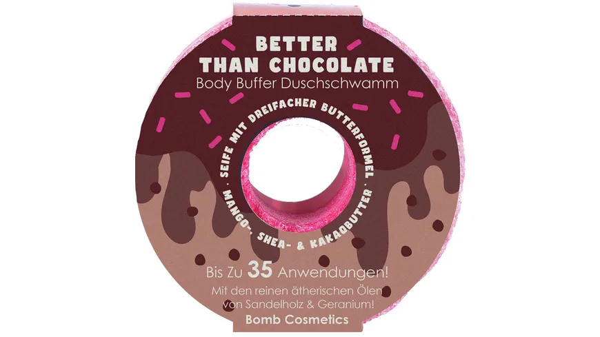 Bomb Cosmetics Better than Chocolate Duschschwamm 165 g