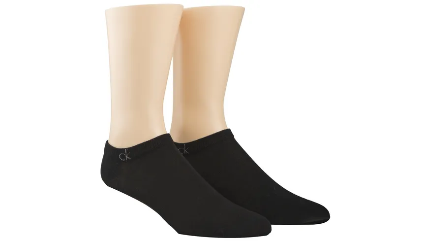 Calvin Klein Herren Sneaker Socken 2er Pack black