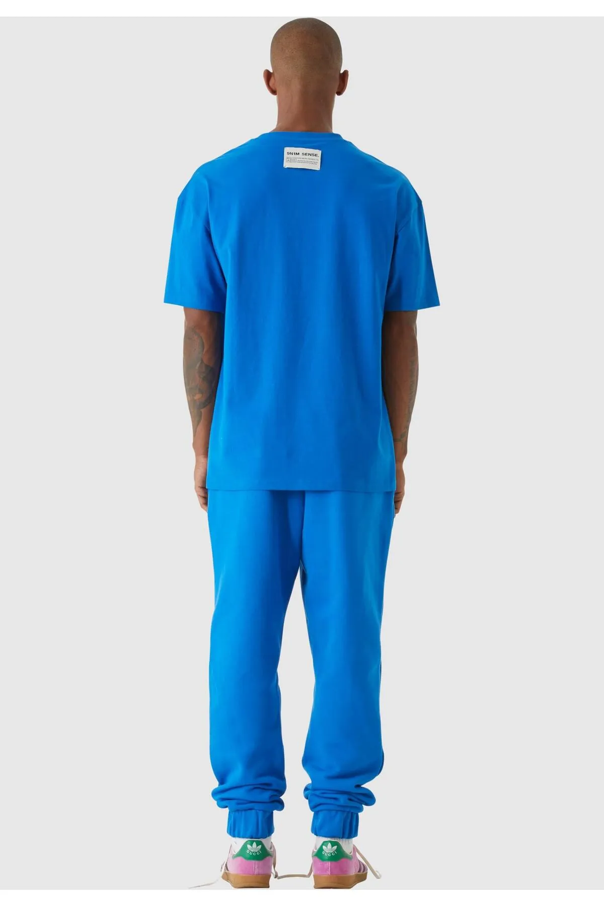 9N1M SENSE  Jogginghose - Blau - Straight