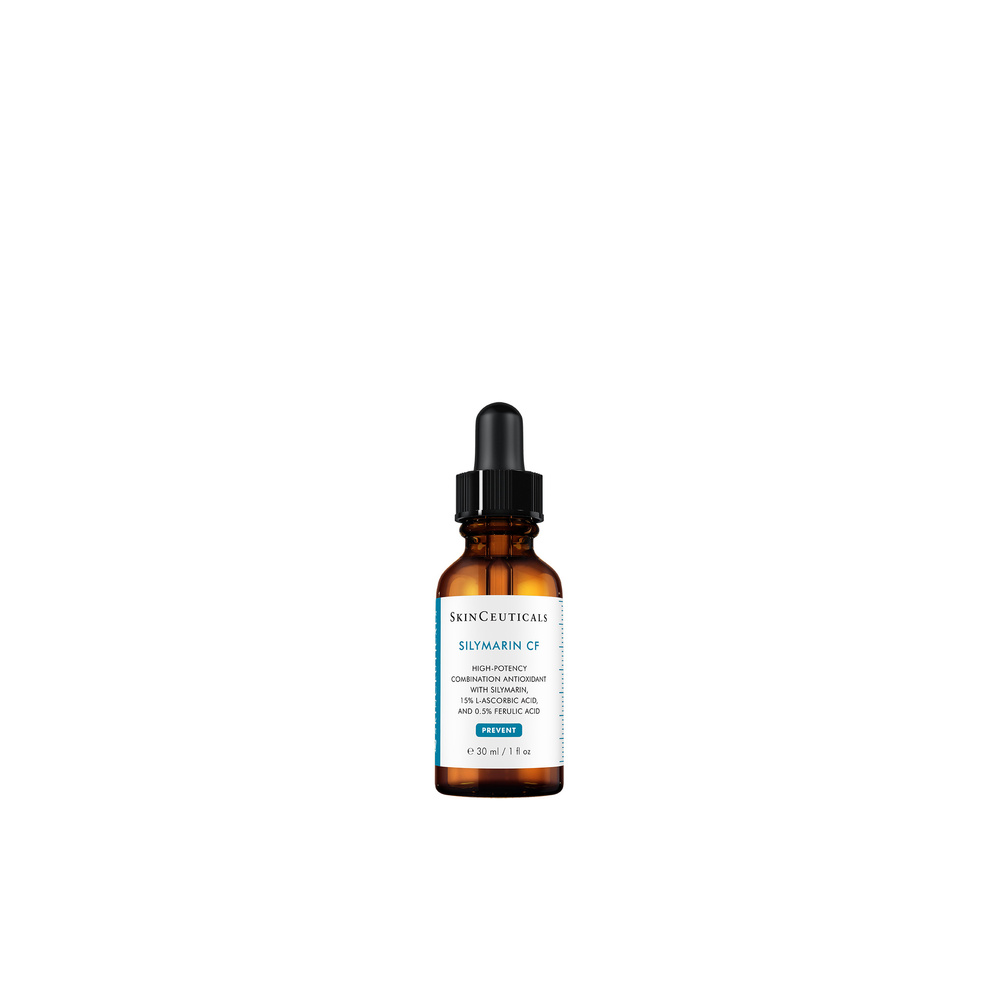 SkinCeuticals Sérum Antioxydant et Anti-ImperfectionsSilymarin CF 30ml Sérum antioxydant à la vitamine C pure pour les peaux grasses ou à imperfections
