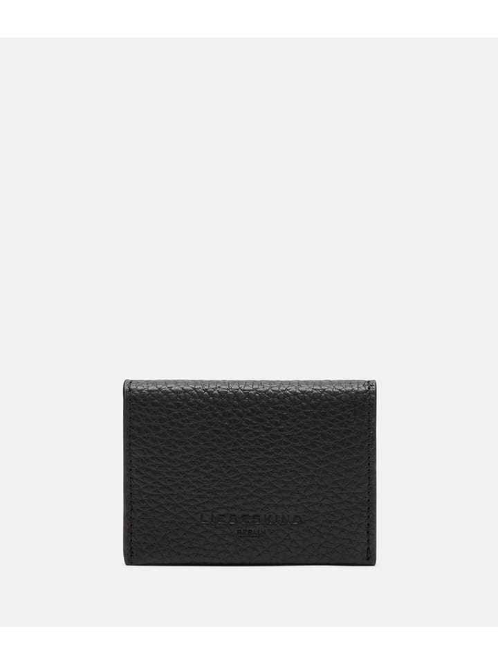 LIEBESKIND BERLIN Leder-Kartenetui in Schwarz - (B)12 x (H)9 x (T)2 cm günstig kaufen onesize